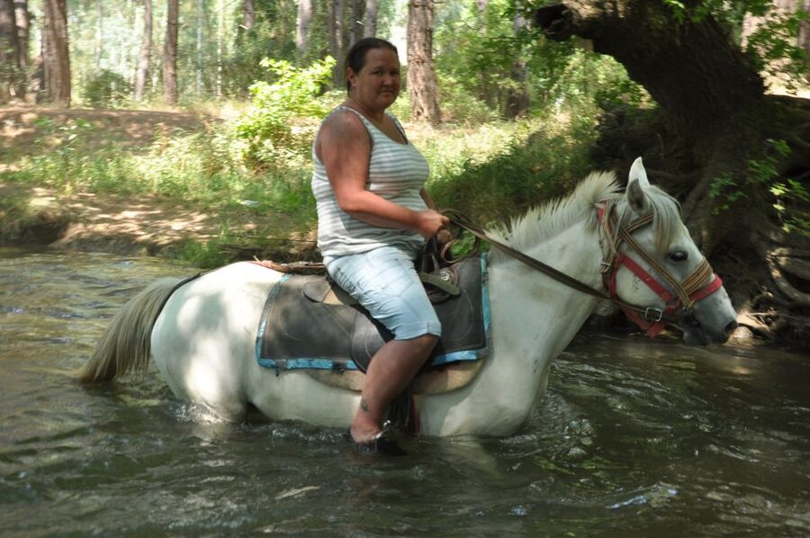 From Bodrum/Gümbet: Guided Horseback Riding Expereince - A safety briefing that earns its place