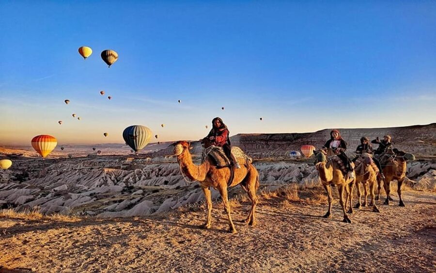 From Cappadocia: Sunrise or Sunset Camel Riding Day Trip - Riding into Cappadocia’s stone country