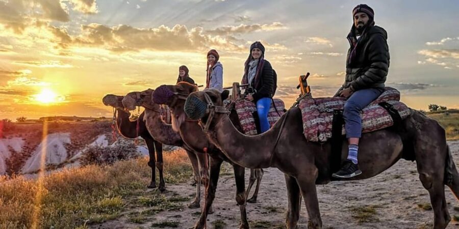 From Cappadocia: Sunrise or Sunset Camel Riding Day Trip - What the two-hour itinerary feels like