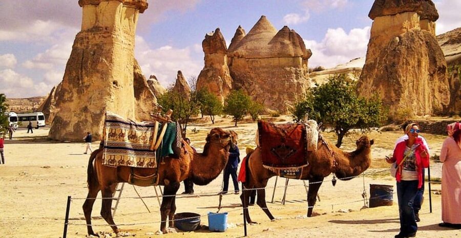From Cappadocia: Sunrise or Sunset Camel Riding Day Trip - Pigeon Valley at sunrise or sunset