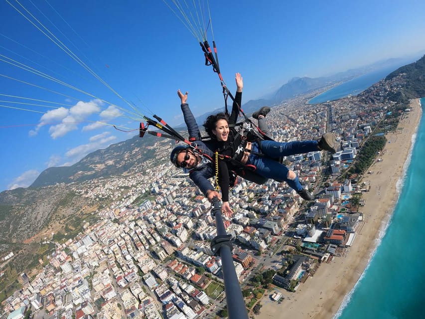 From City of Side: Alanya Tandem Paragliding w/ Beach Visit - Practical advice for a calmer day