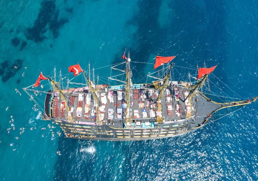 From City of Side and Alanya: Legends and Pirates Yacht Tour - Lunch on board and the Lovers Cave view