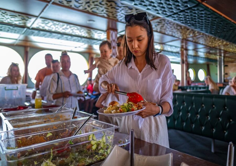 From City of Side and Alanya: Legends and Pirates Yacht Tour - Food, drinks, and the real value of $45