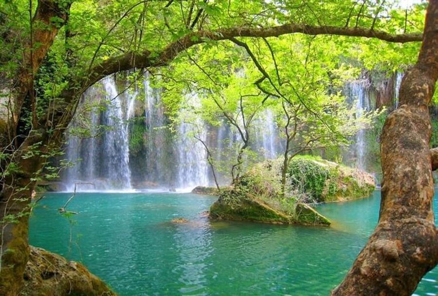 From city of Side: Antalya Old City and Waterfall Day Trip - The shopping stop and optional boat trip