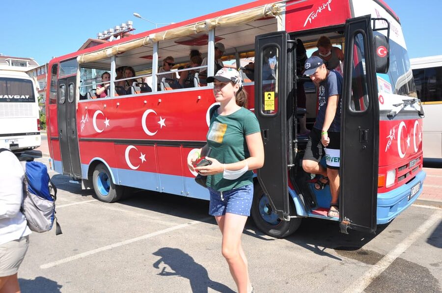 From City of Side: Cabrio Bus Safari & Boat Tour with Lunch - Final call: book it for scenery, not precision