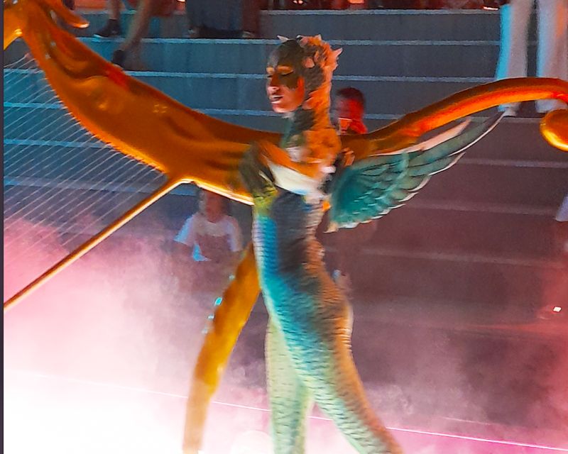 From city of Side Land of Legends Night Show - The ride from Side to Antalya Province