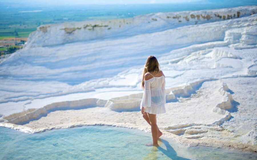 From City of Side: Pamukkale & Hierapolis Day Trip w/ Lunch - Lunch, stops, and the shopping-free promise