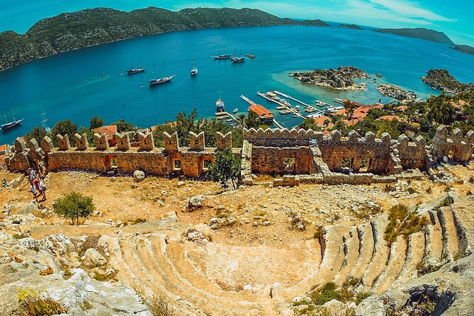 From Demre: Day Trip to Kekova by Boat - Lunch and swimming at Esmeralda and Burç Bay