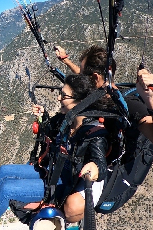 From Fethiye: Oludeniz Paragliding Trip with Transfer - The 30-minute climb to Babadağ