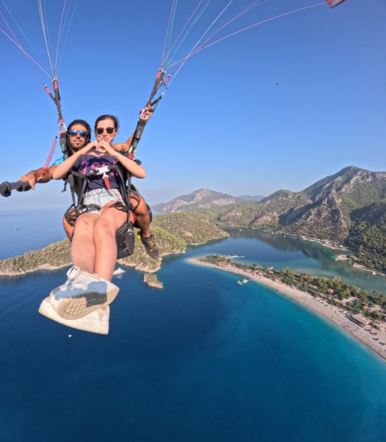 From Fethiye: Oludeniz Paragliding Trip with Transfer - Landing beside the Ölüdeniz coast