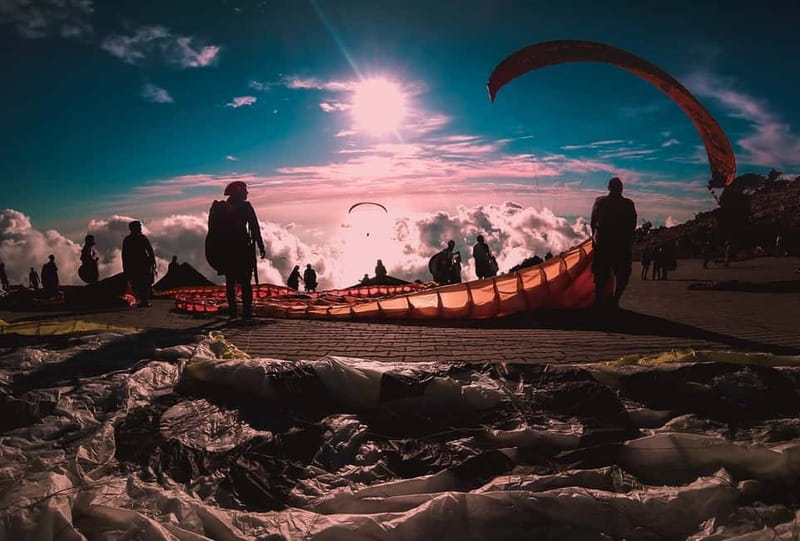 From Fethiye: Tandem Paragliding with Photo and Video - Reaching the 6,650-foot launch point