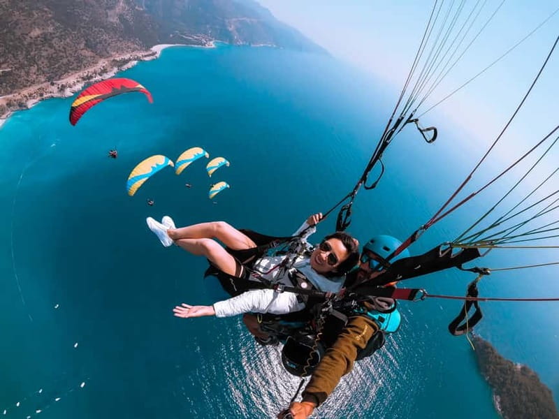 From Fethiye: Tandem Paragliding with Photo and Video - Takeoff: a short run and a quick change of pace