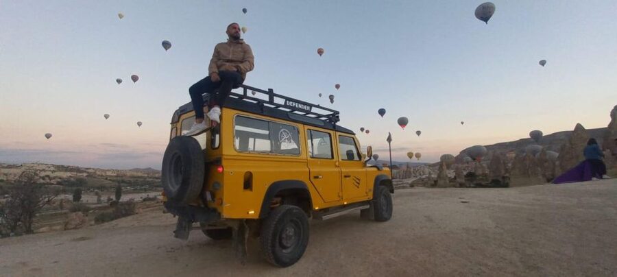 From Göreme/Ürgüp: Cappadocia Jeep Safari Sunrise or Sunset - The $106 price and what it buys you