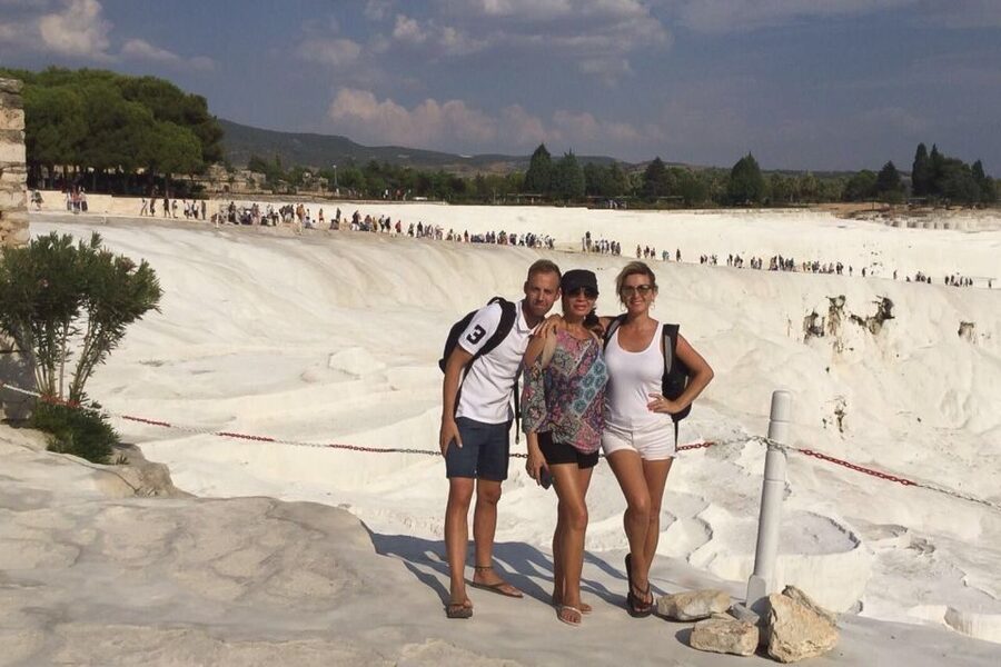 From Istanbul: Private Pamukkale and Hierapolis Day Tour - Walking the white terraces of Pamukkale