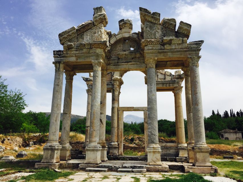 From Izmir: Ephesus, Mary's House Tour with Tickets + Lunch - The Temple of Artemis, one column and a huge story