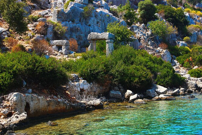 From Kas: Day Trip to Kekova, Demre and Myra - Lunch and swimming at Esmeralda Bay