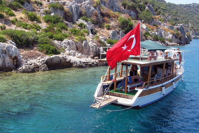 From Kas: Day Trip to Kekova, Demre and Myra - Burç Bay, Gökkaya Bay, and Pirates Cave