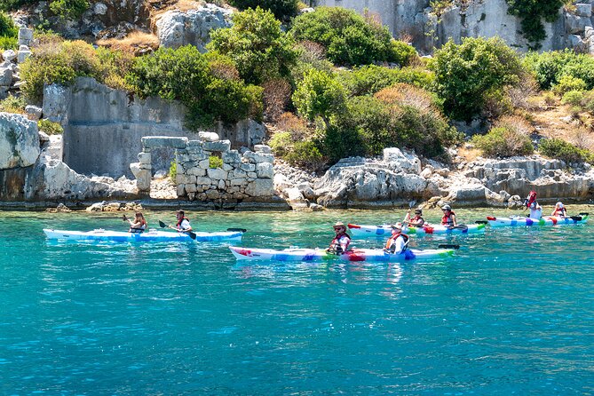 From Kas: Guided Kekova Sea Kayaking Tour - The first paddle from Üçağız