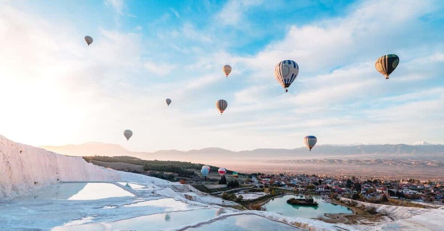From Marmaris: Pamukkale Balloon Flight Day Trip with Lunch - Hierapolis and the ancient theater