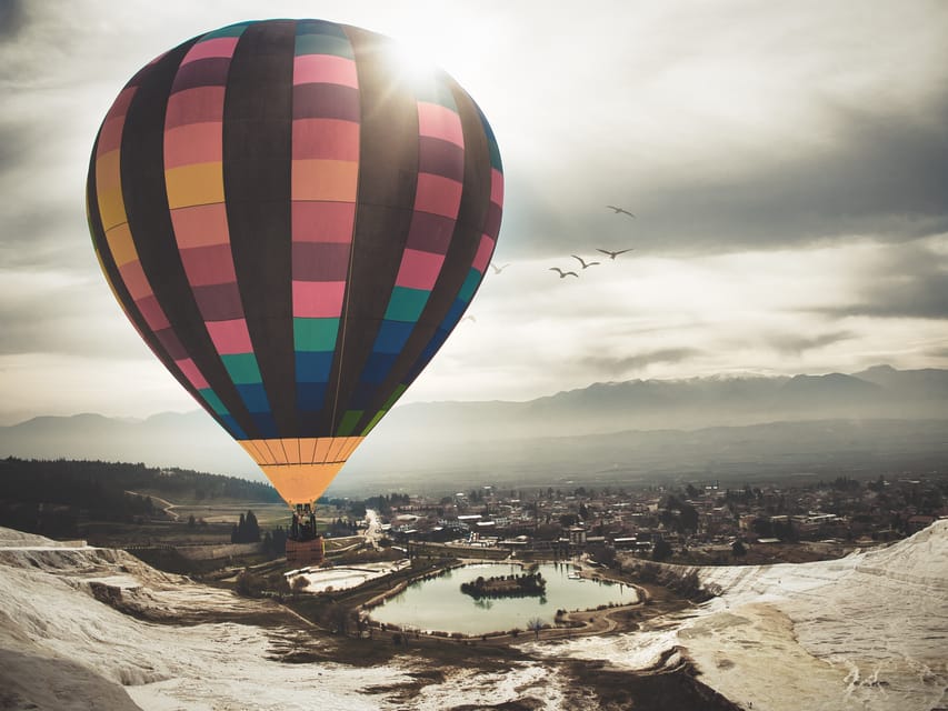 From Marmaris: Pamukkale Balloon Flight Day Trip with Lunch - Breakfast on the road to Denizli Province