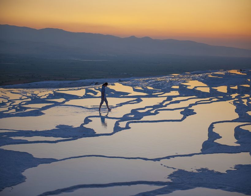 From Marmaris: Pamukkale Evening Tour with Transfer & Dinner - Languages, comfort, and walking demands