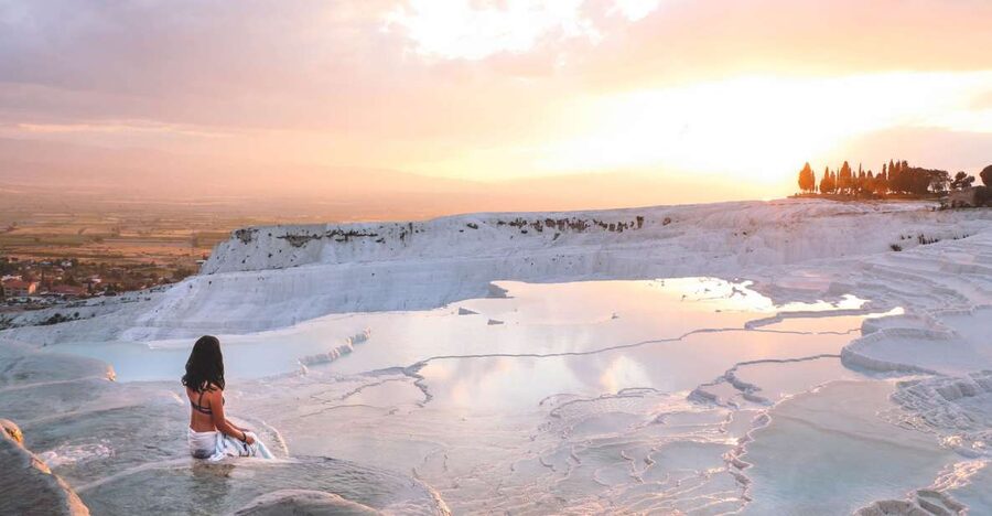 From Marmaris: Pamukkale Evening Tour with Transfer & Dinner - The three-hour ride from Marmaris