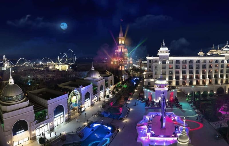 From Side: Land Of Legends Night Show With Transfer - Key points before you book