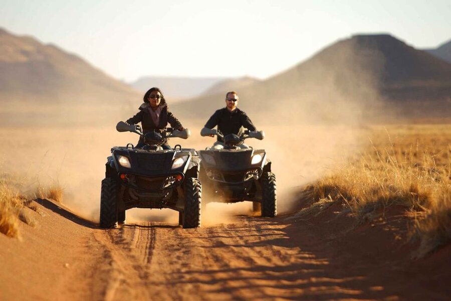 From Ürgüp/Göreme: Cappadocia Sunrise or Sunset Quad Tour - Learning to handle the ATV