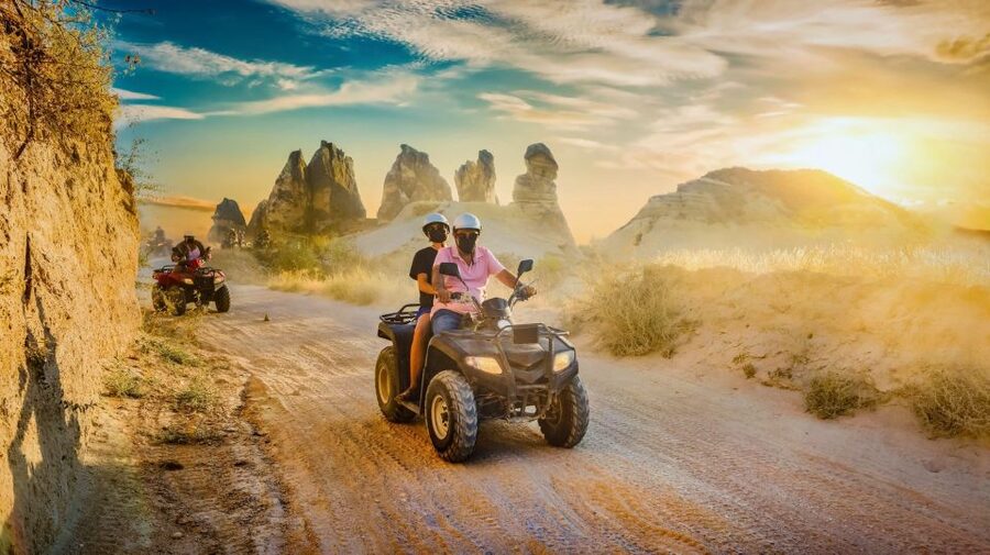 From Ürgüp/Göreme: Cappadocia Sunrise or Sunset Quad Tour - What the $31 price really covers