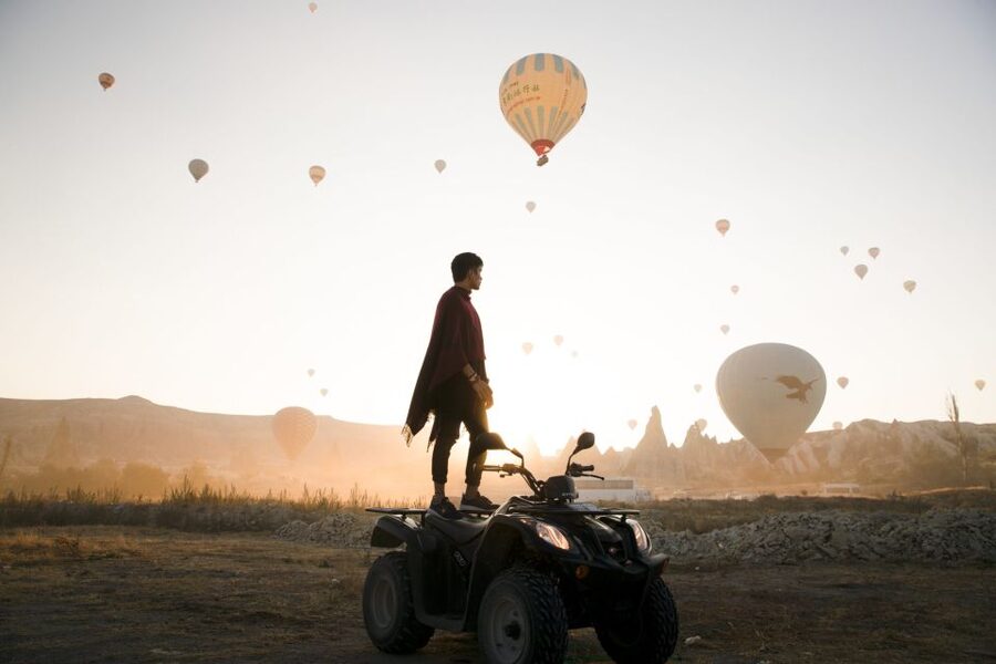 From Ürgüp/Göreme: Cappadocia Sunrise or Sunset Quad Tour - Hotel pickup from Göreme or Ürgüp