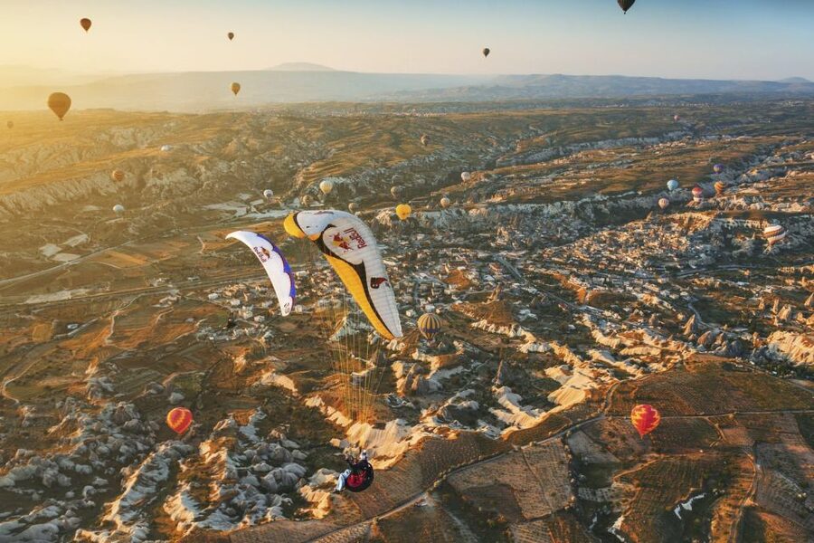 From Urgüp/Göreme: Cappadocia Tandem Paragliding & Transfer - Key points at a glance