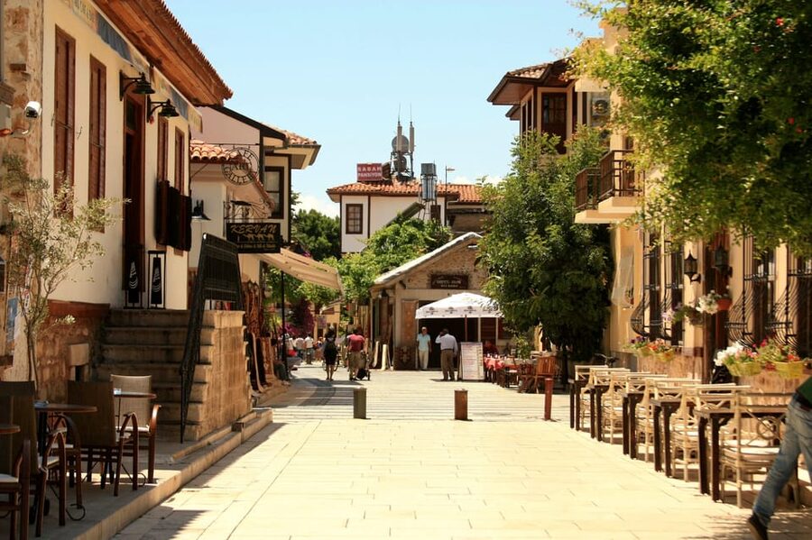 Full-Day Antalya City Tour & Düden Waterfall from Side - Walking into Kaleiçi and Antalya’s old center