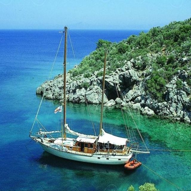 Gocek: 12 Islands Boat Trip - Tersane Island adds a piece of Ottoman-era history
