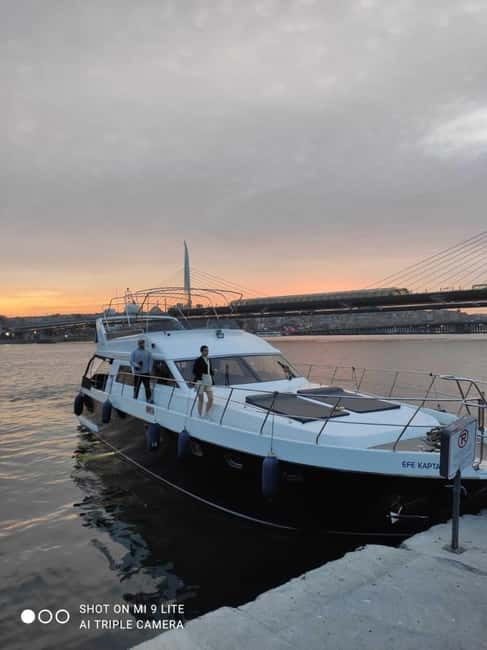 Golden Horn and Bosphorus Sunset Tour Stop at Anatolian Side - Rumeli Fortress from the water