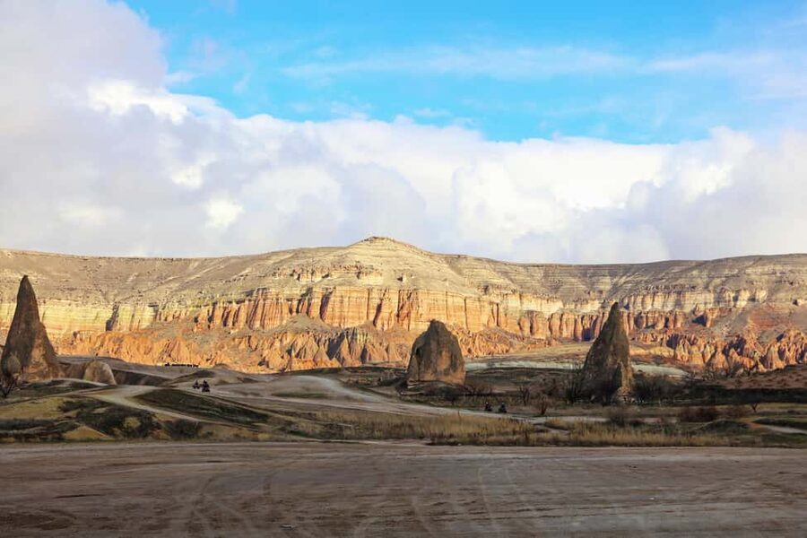 Goreme: ATV Sunset or Daytime Tour - Love Valley and Mushroom Valley: rock shapes from the saddle
