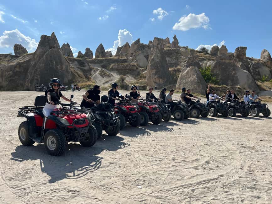 Goreme: ATV Sunset or Daytime Tour - Güllüdere and Kızılçukur at sunset