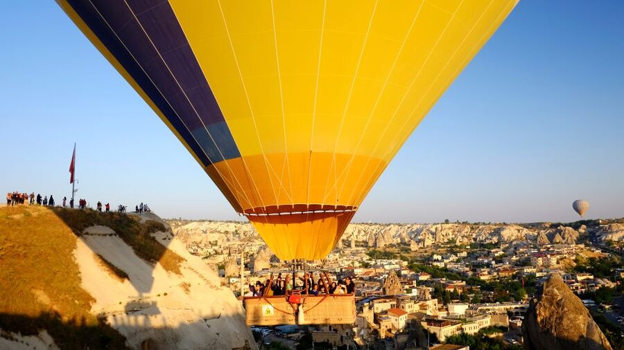 Goreme: Budget Hot Air Balloon Ride over Cappadocia - The one-hour flight over Göreme Valley