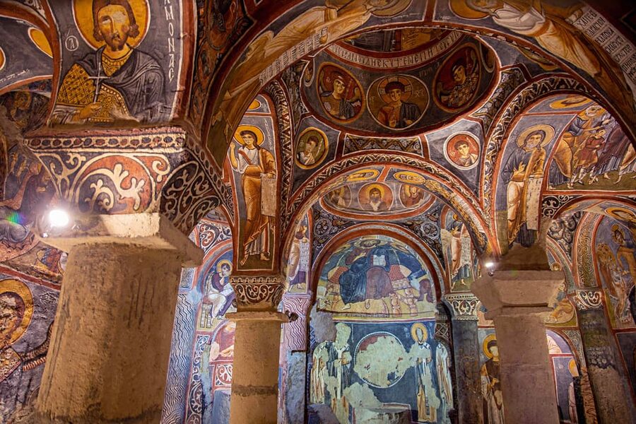 Göreme: Cappadocia Green Tour with Underground & Lunch - Kaymaklı Underground City goes below the surface