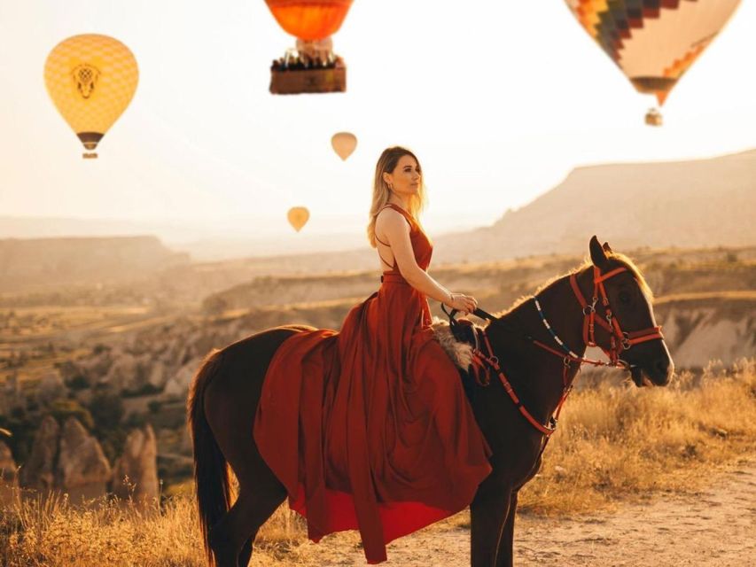 Goreme: Cappadocia Horse Riding Tour with Transfers - Red Valley and Cappadocia’s evening colors