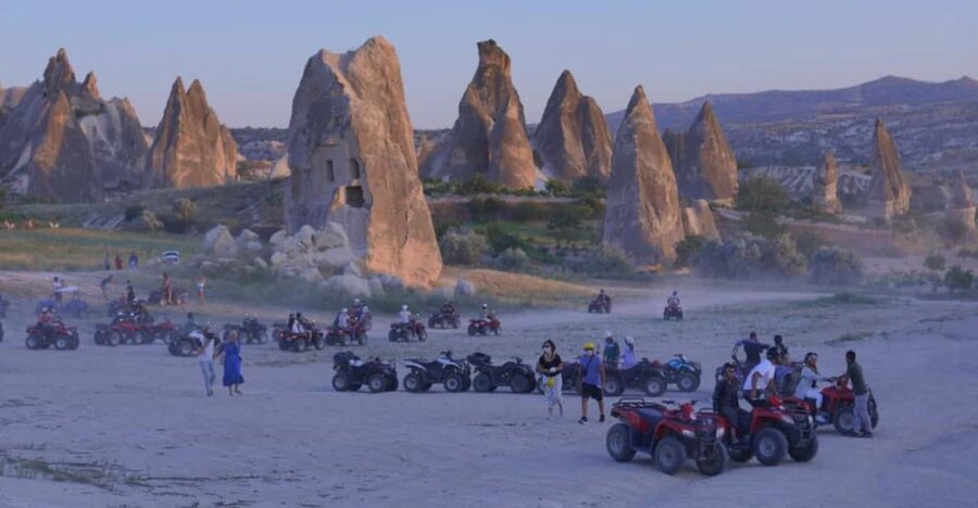 Göreme: Cappadocia Sunset ATV Tour - Pickup from four Cappadocia towns