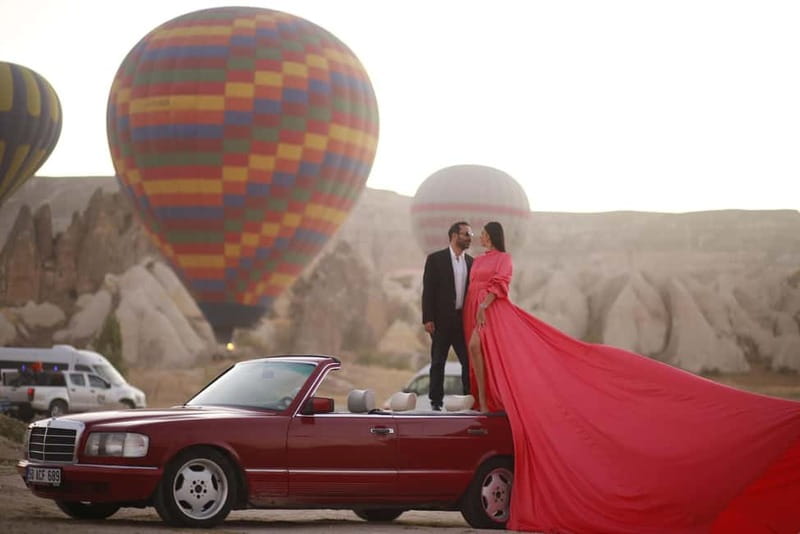 Göreme: Classic Car Tour - A classic car instead of a long valley walk