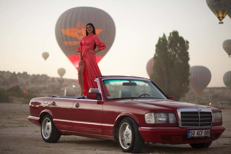 Göreme: Classic Car Tour - Three valleys, three chances for a better view