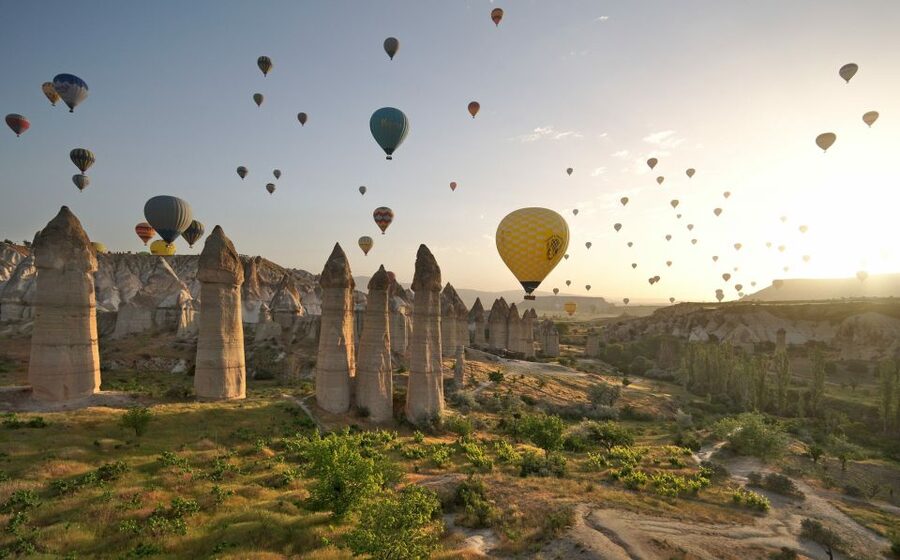 Goreme: Sunrise Hot Air Balloon Flight over Cappadocia - Why the central Göreme launch point matters