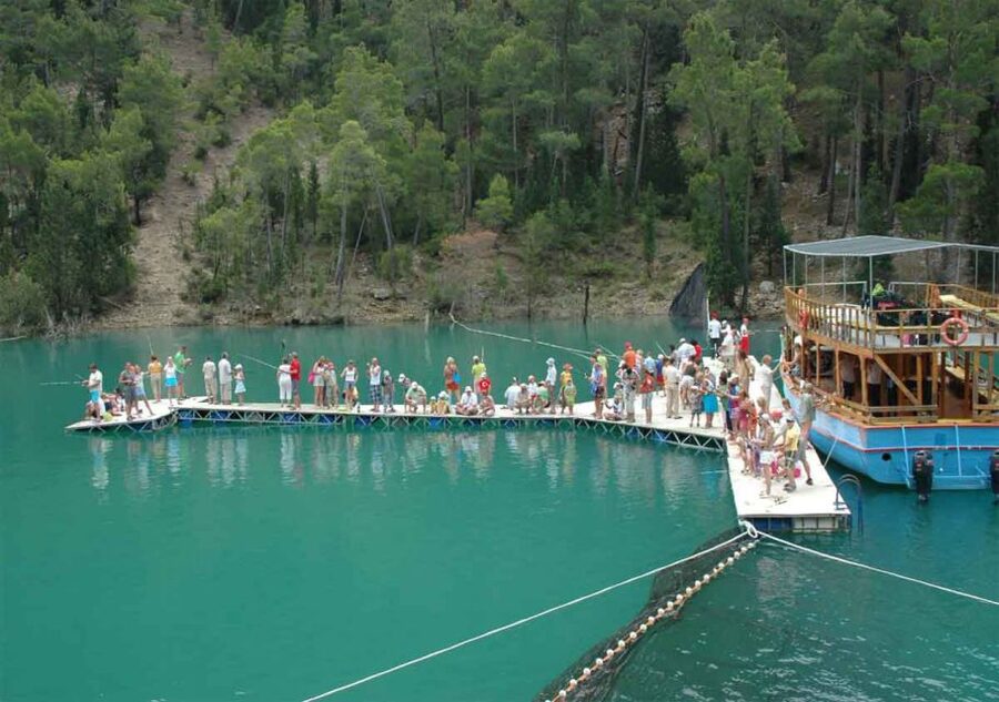 Green Canyon: Boot Tour with Lunch, Soft Drinks, & Transfer - Cruising below the Taurus Mountains
