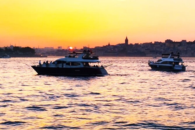 Guided Bosphorus Sunset Cruise on Luxurious Yacht - Small Group Cruise - Dolmabahçe and the first stretch of the Bosphorus