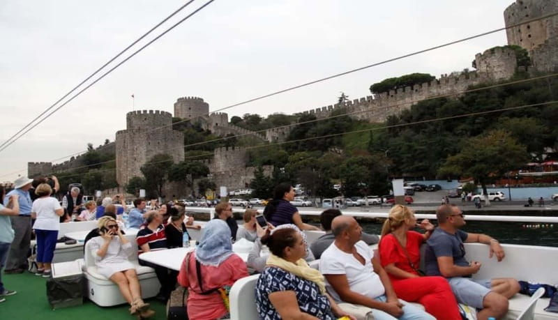 Hagia Sophia, Bosphorus cruise Blue Mosque, Small Group tour - The Bosphorus cruise is the day’s payoff