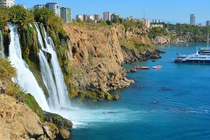 Half-Day Boat Tour to Antalya Waterfalls - Lunch, soft drinks, and onboard spending