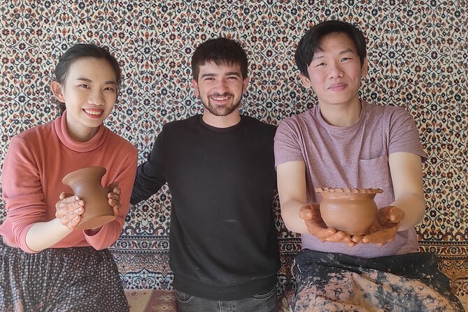 Historical Pottery Making in Cappadocia - At the wheel with Davut, Hasan, or Mustafa