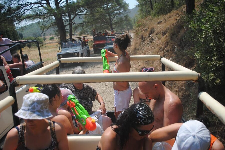Icmeler Jeep Safari, Lunch, Water Fight, Colour & Foam Party - Why this safari feels different from a standard day trip