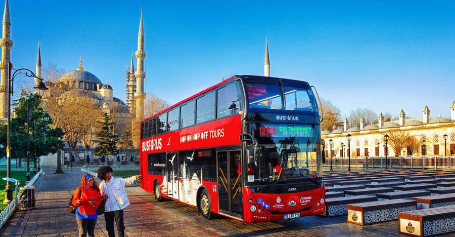 Istanbul: 1 or 2-Day Hop-On-Hop-Off Bus Tour Ticket - Galataport and Dolmabahçe Palace